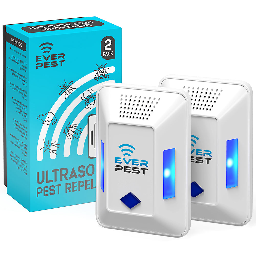2 Pack Ultrasonic Pest Repeller – Livin' Well