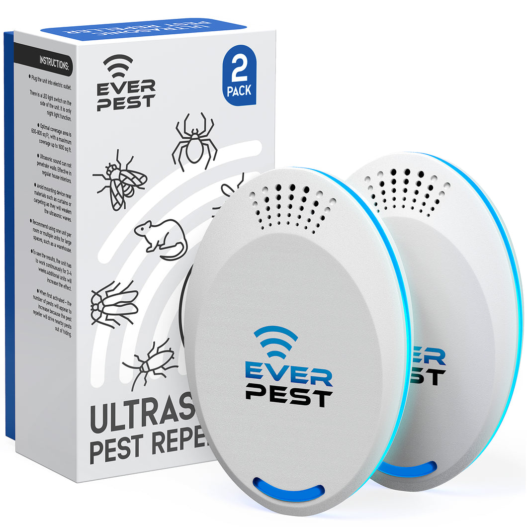 Compact Home and Office Ultrasonic Pest Repeller 